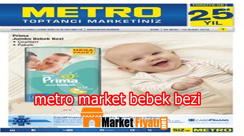 metro market bebek bezi