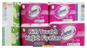 Bim Tuvalet Kağıdı Fiyatları 1 Bim Tuvalet Kağıdı Fiyatları