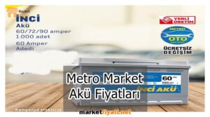 Metro Market Akü Fiyatları 4 Metro Market Akü Fiyatları
