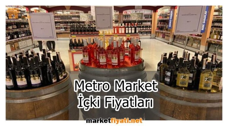 Metro Market İçki Fiyatları