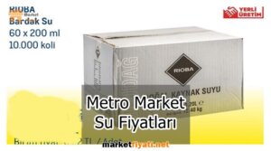 Metro Market Su Fiyatları 6 Metro Market Su Fiyatları