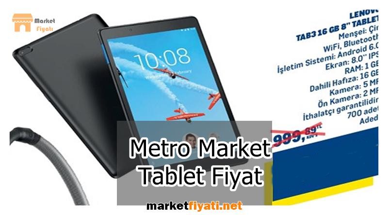 Metro Market Tablet Fiyat