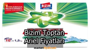 Bizim Toptan Ariel Fiyatlari