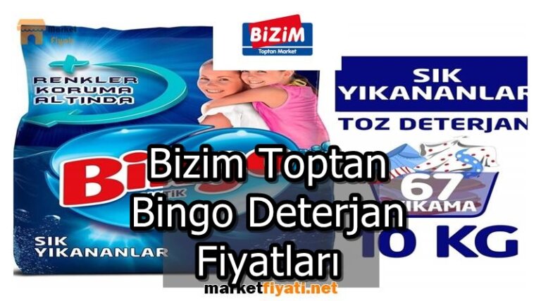 Bizim Toptan Bingo Deterjan Fiyatlari