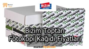 Bizim Toptan Fotokopi Kağıdı Fiyatları