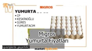 Migros Yumurta Fiyatları