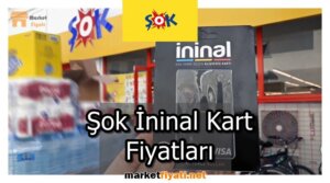 Şok İninal Kart Fiyatları 1 Sok Ininal Kart Fiyatlari
