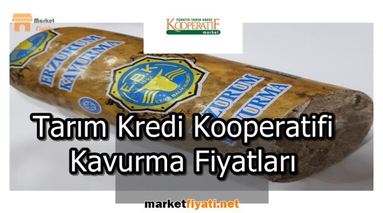 Tarim Kredi Kooperatifi Kavurma Fiyatlari