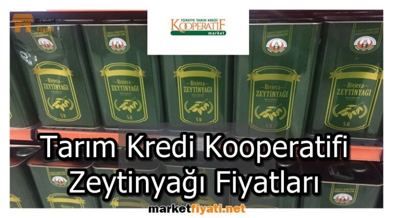 Tarim Kredi Kooperatifi Zeytinyagi Fiyatlari
