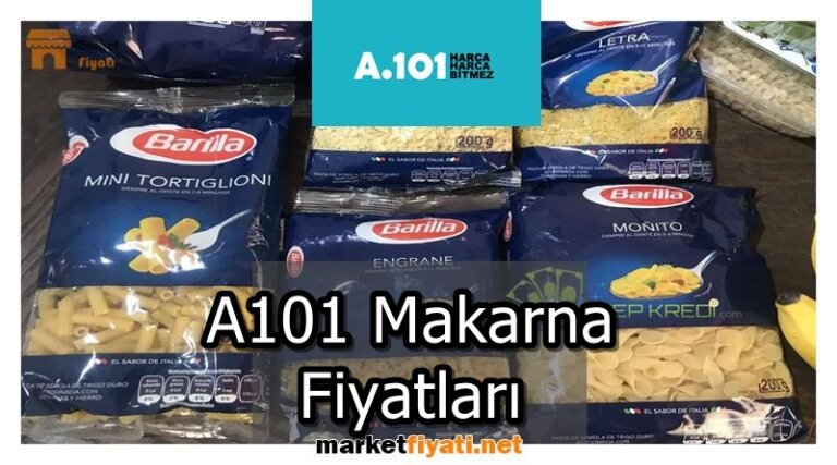 A101 Makarna Fiyatları