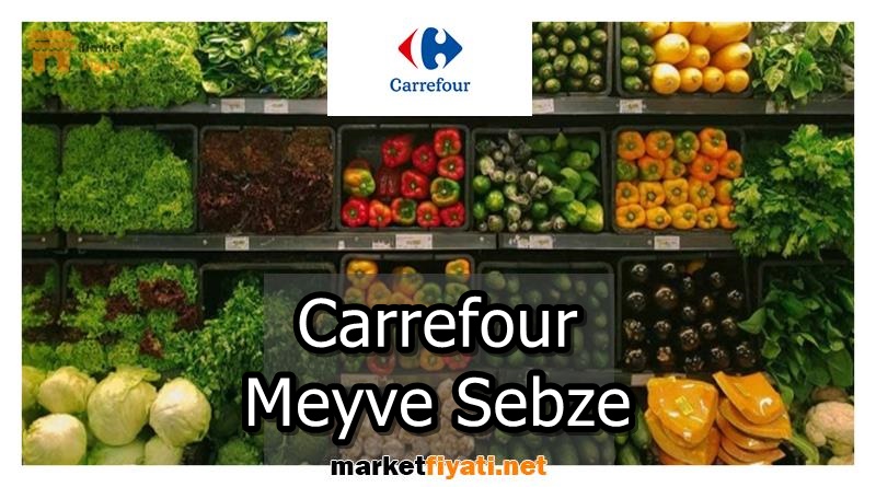 Carrefour Meyve Sebze