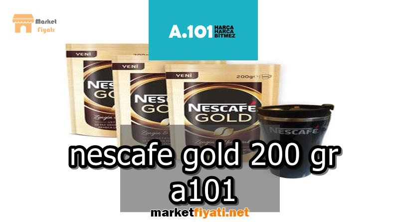 nescafe gold 200 gr a101