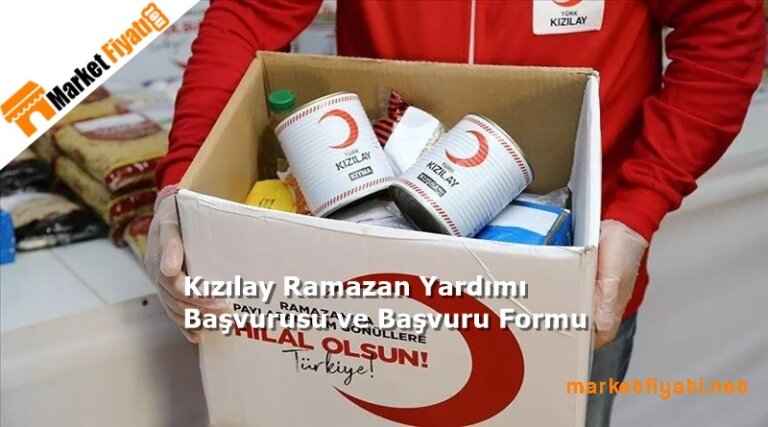 Kızılay Ramazan Yardımı Başvurusu ve Başvuru Formu 9 Kızılay Ramazan Yardımı Başvurusu ve Başvuru Formu