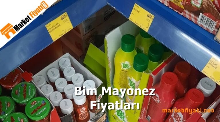 Bim Mayonez Fiyatları 3 Bim Mayonez Fiyatları